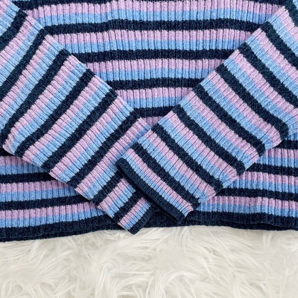 Zara Kids Girls (2) Bundle Striped Crewneck Long Sleeves Sweater Size 11-12 - Picture 6 of 12